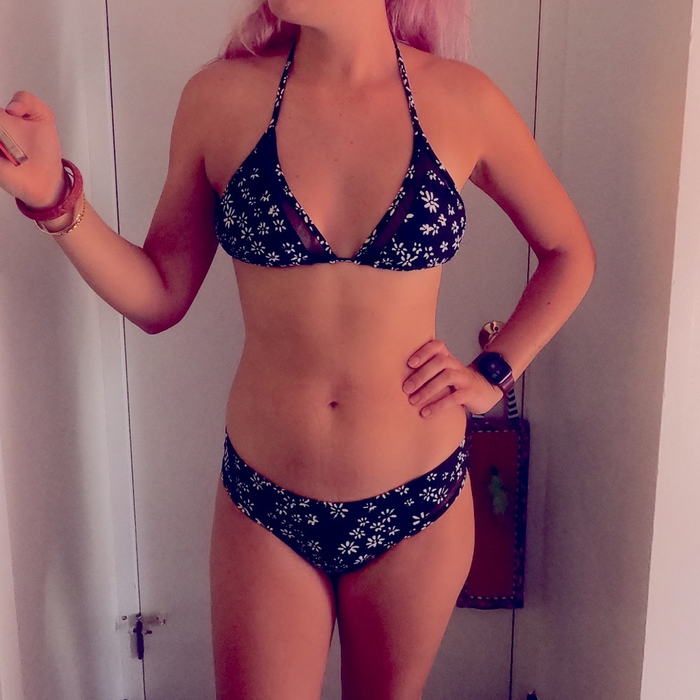 Volcom Black Daisy Bikini